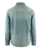 Skjorta Denim Denimblå