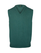 Ellerby Cotton Cashmere Vee Neck Slipover Moorland Stl 50