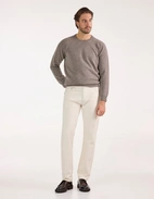 Davide Regular Selvedge Denim Ecru