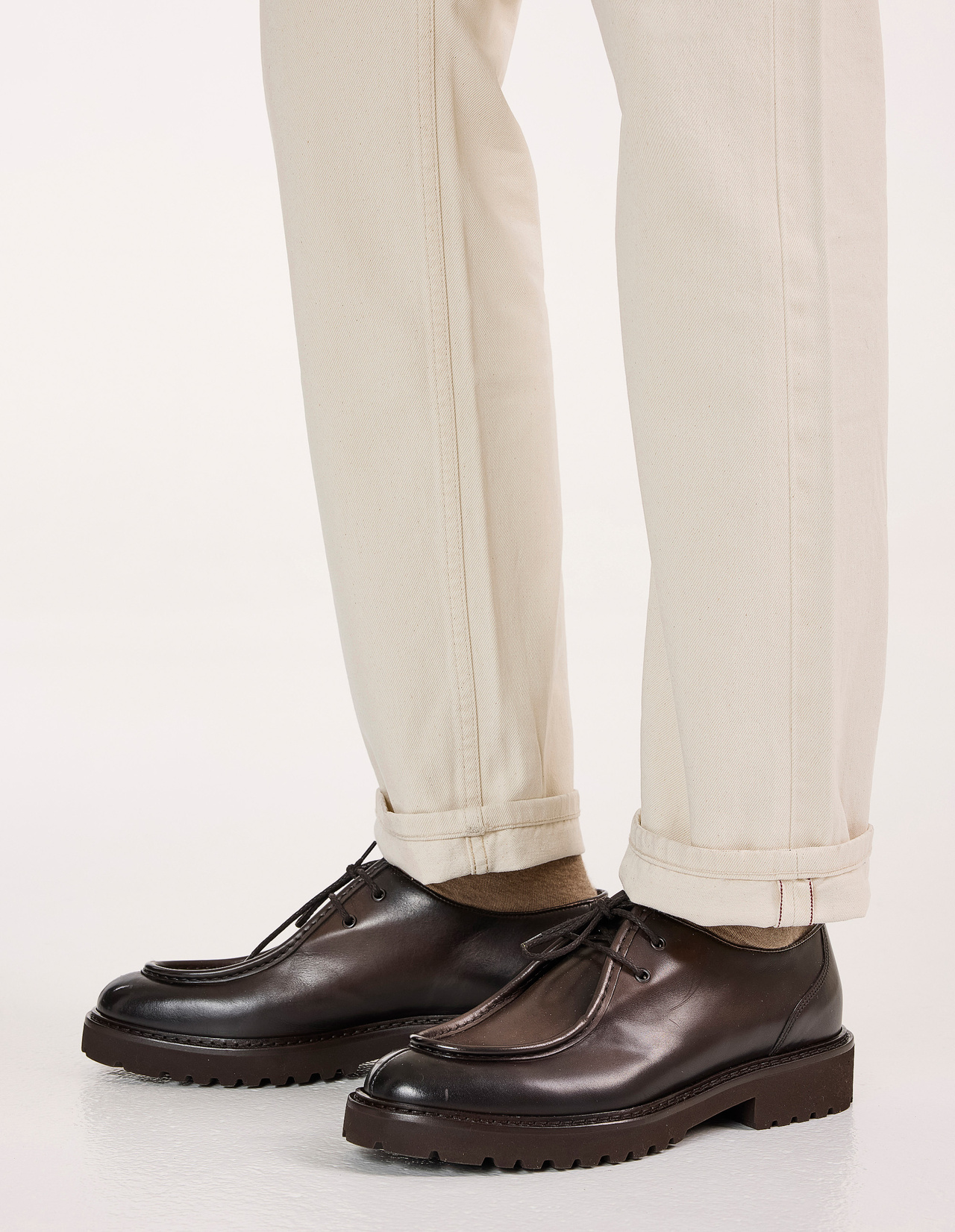 Davide Regular Selvedge Denim Ecru