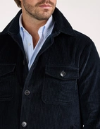 Firenze Overshirt Manchester Marinblå