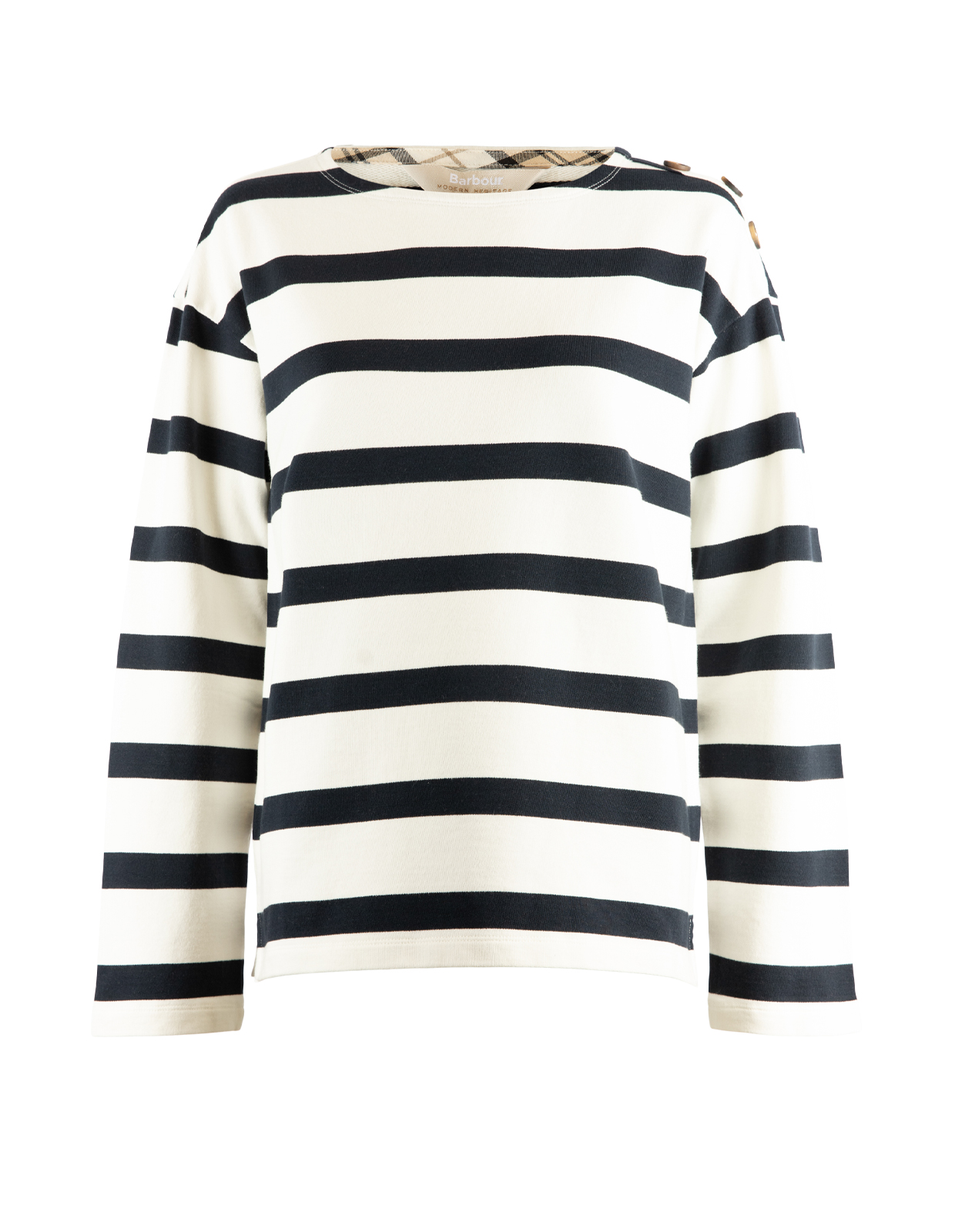 Caroline Tröja Vit/Navy