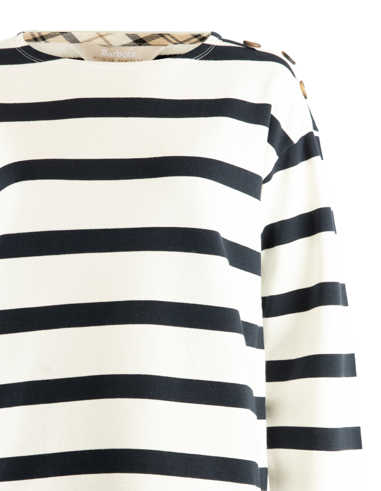 Caroline Tröja Vit/Navy 16