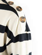 Caroline Tröja Vit/Navy 16