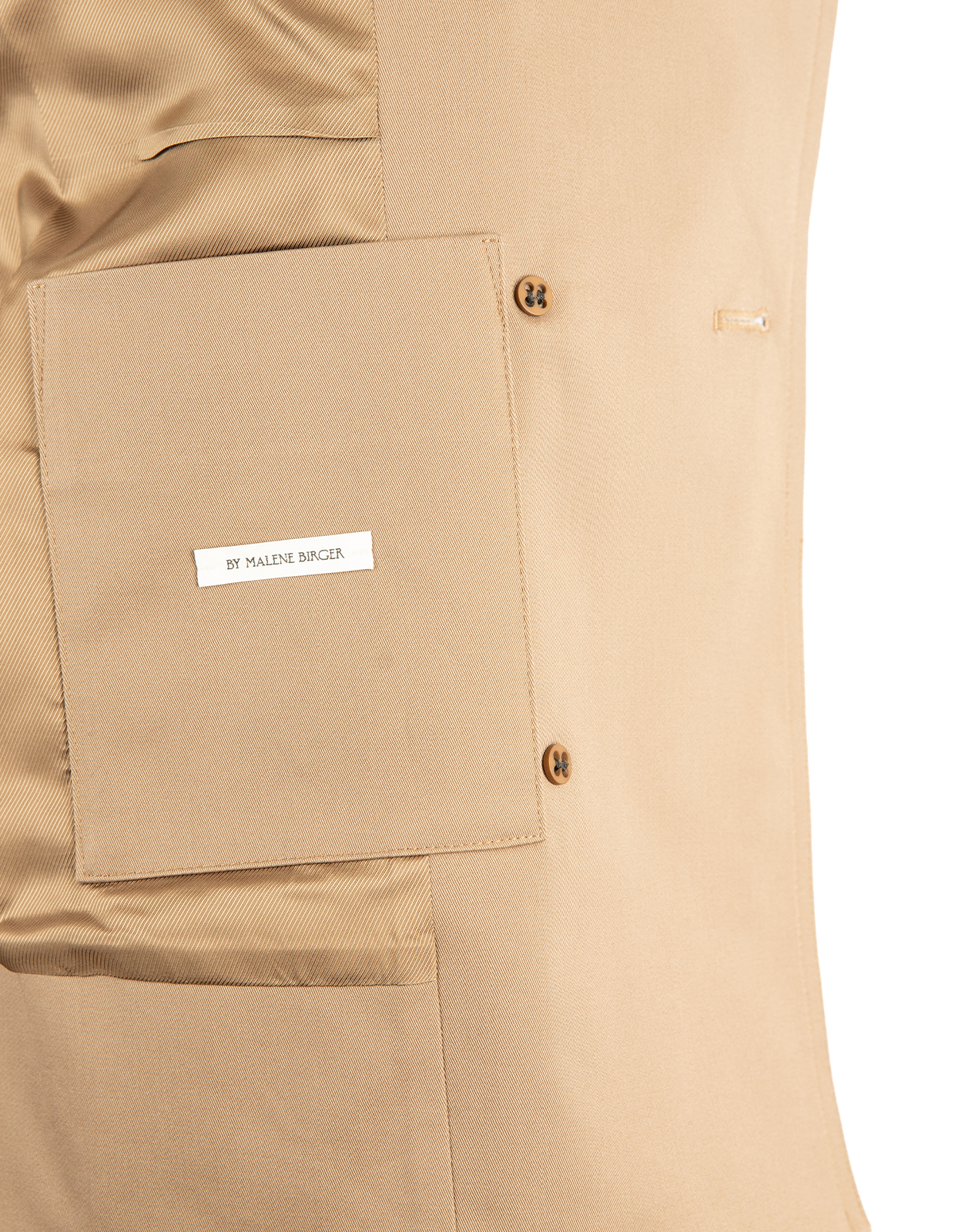 Alisandra Peacoat Beige