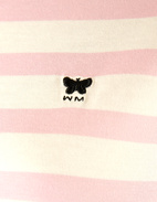 Satrapo T-Shirt Rosa/Vit