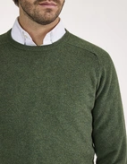 Lenzie Tröja Lammull Mossgrön