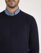 Lenzie Tröja Lammull Navy