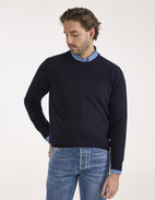 Lenzie Tröja Lammull Navy 56