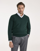 Kilsyth Tröja Lammull Mörkgrön 56