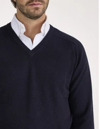 Kilsyth Tröja Lammull Navy 50