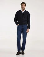 Kilsyth Tröja Lammull Navy 50