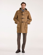 Morris Duffle Coat Camel Buchanan Stl M