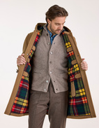 Morris Duffle Coat Camel Buchanan Stl M