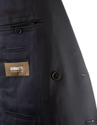 Firenze Dubbelknäppt Kostym Ull 120's Mörkblå