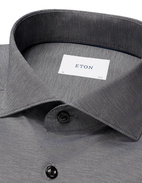 Contemporary Fit Skjorta Filo di Scozia Oxford Svart 44