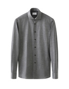 Contemporary Fit Skjorta Filo di Scozia Oxford Svart 44