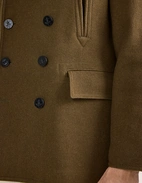 Churchill Peacoat Grön XXL