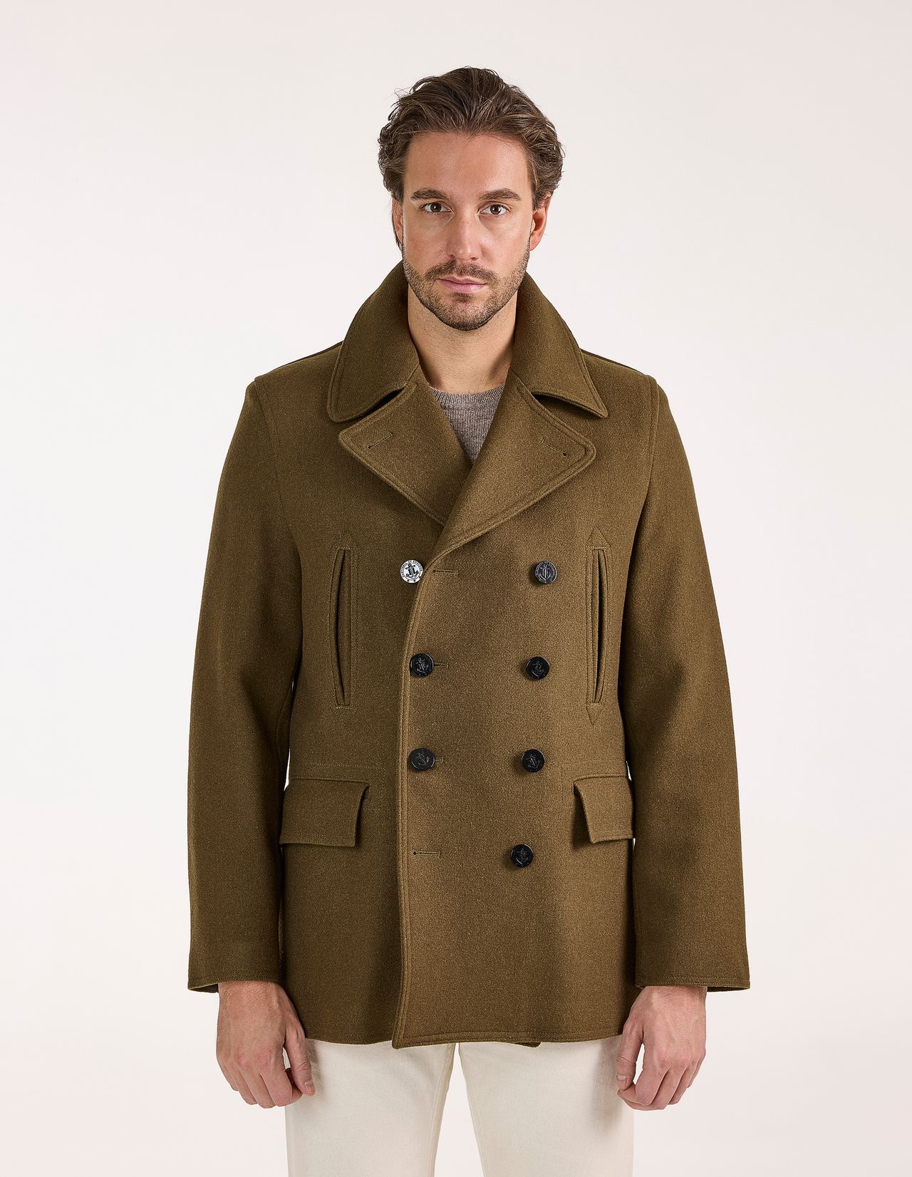 Churchill Peacoat Grön 3XL