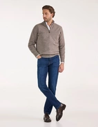 Sutherland Half Zip Lammull Mullvad 54