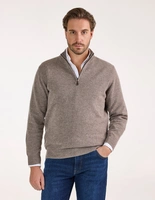 Sutherland Half Zip Lammull Mullvad 54