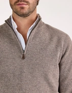 Sutherland Half Zip Lammull Mullvad 54