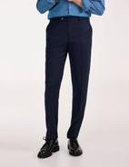 Davide Byxa Flanell Navy