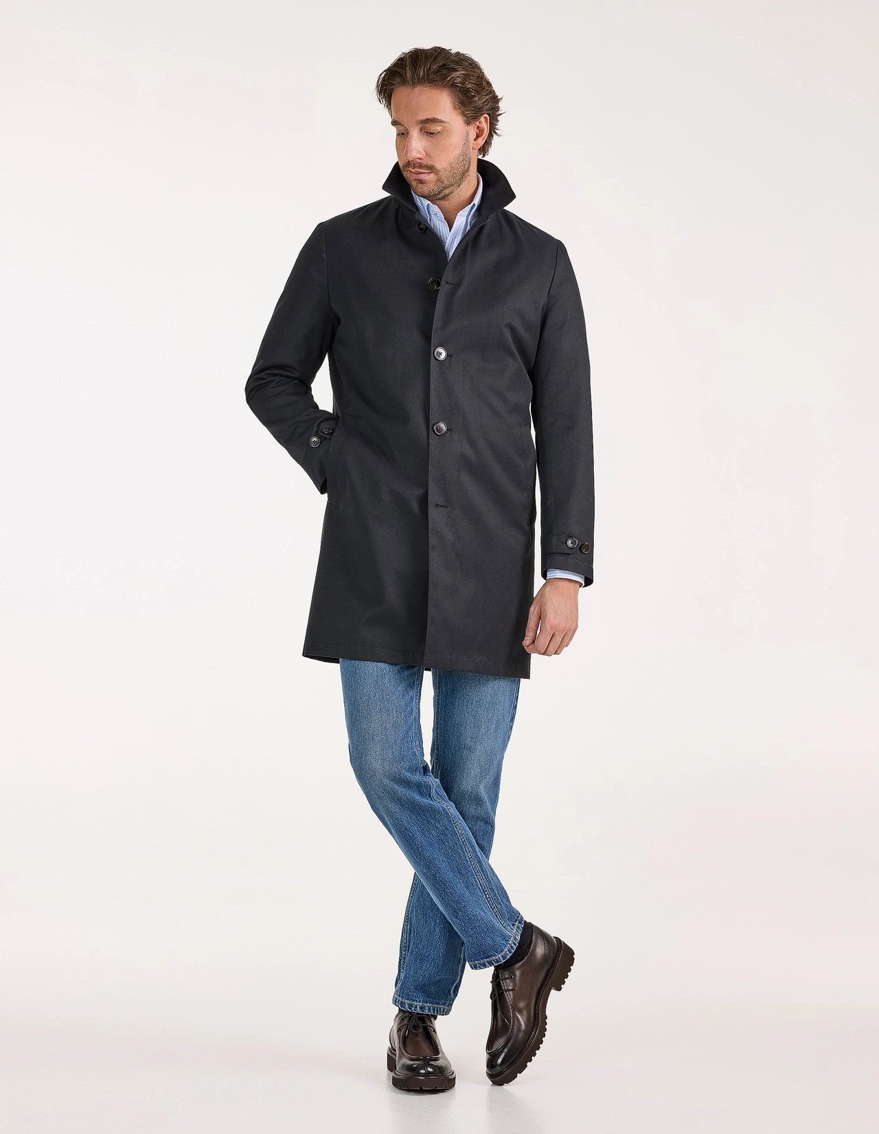 Firenze Carcoat Vattenavvisande Navy