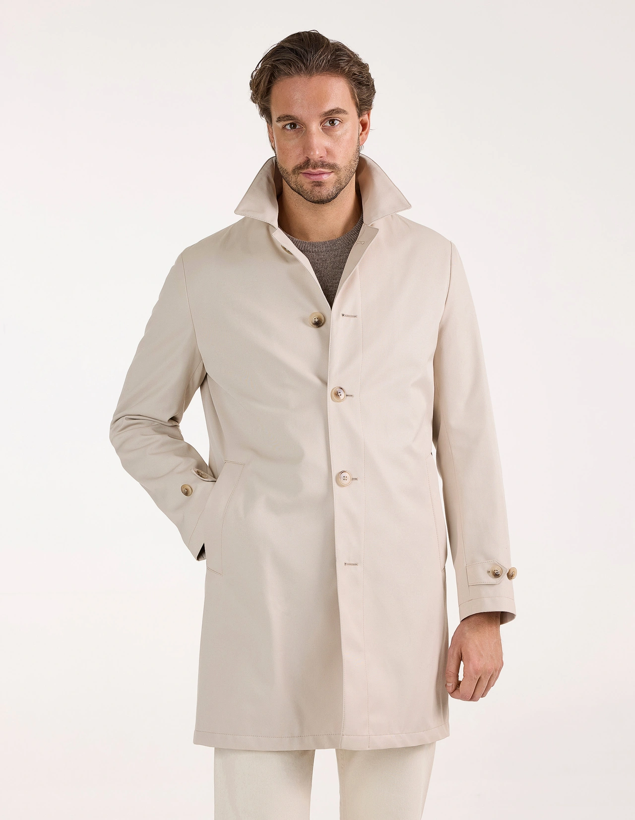 Firenze Carcoat Vattenavvisande Beige Stl 54