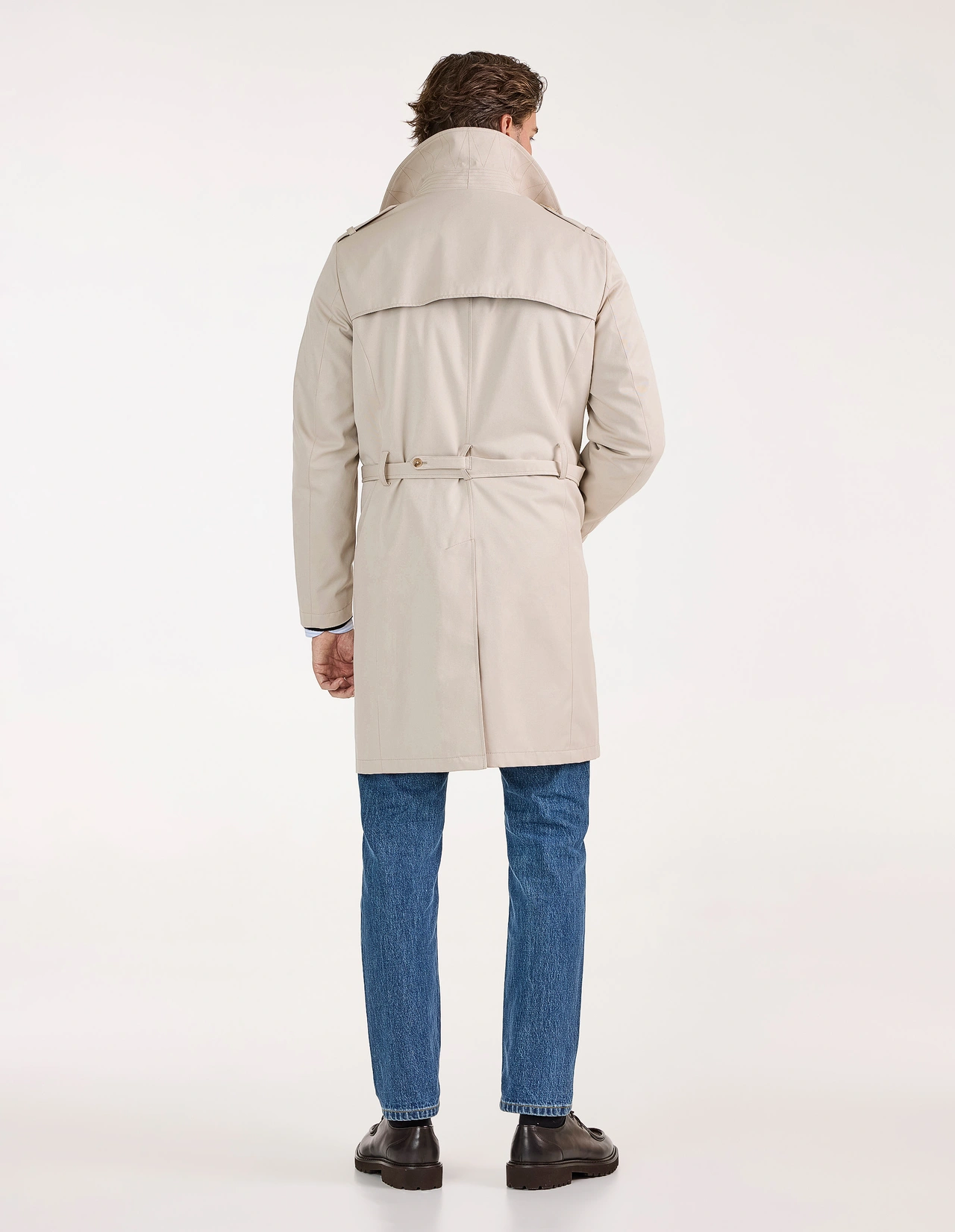 Firenze Trenchcoat Vattenavvisande Beige Stl 56