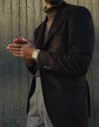 Sartorial Jacket Piacenza Cashmere Mörkbrun 56