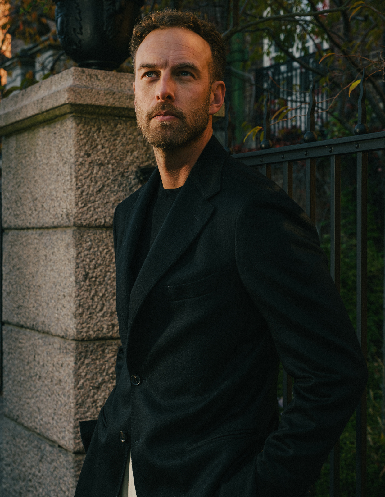 Sartorial Jacket Piacenza Cashmere Svart