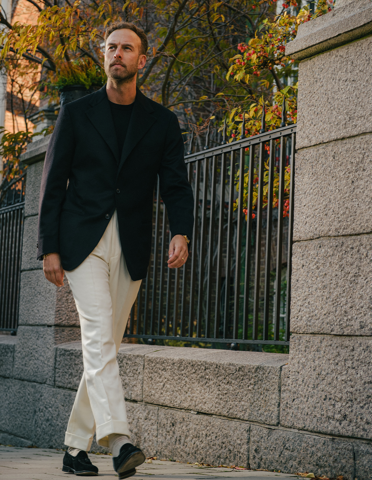 Sartorial Jacket Piacenza Cashmere Svart
