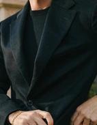 Sartorial Jacket Piacenza Cashmere Svart