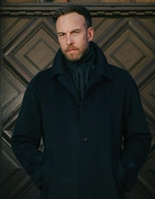 Sartorial Raglan Rock Cashmere Mörkblå