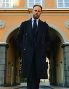 Sartorial Rock Ull/Cashmere Navy