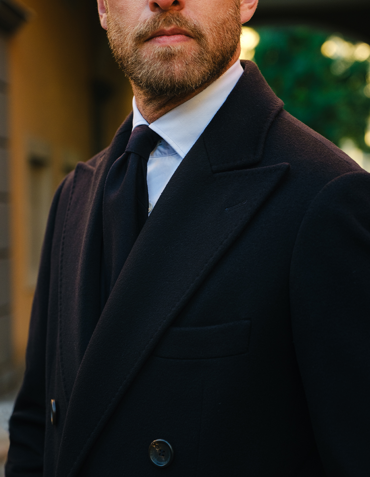 Sartorial Rock Ull/Cashmere Navy