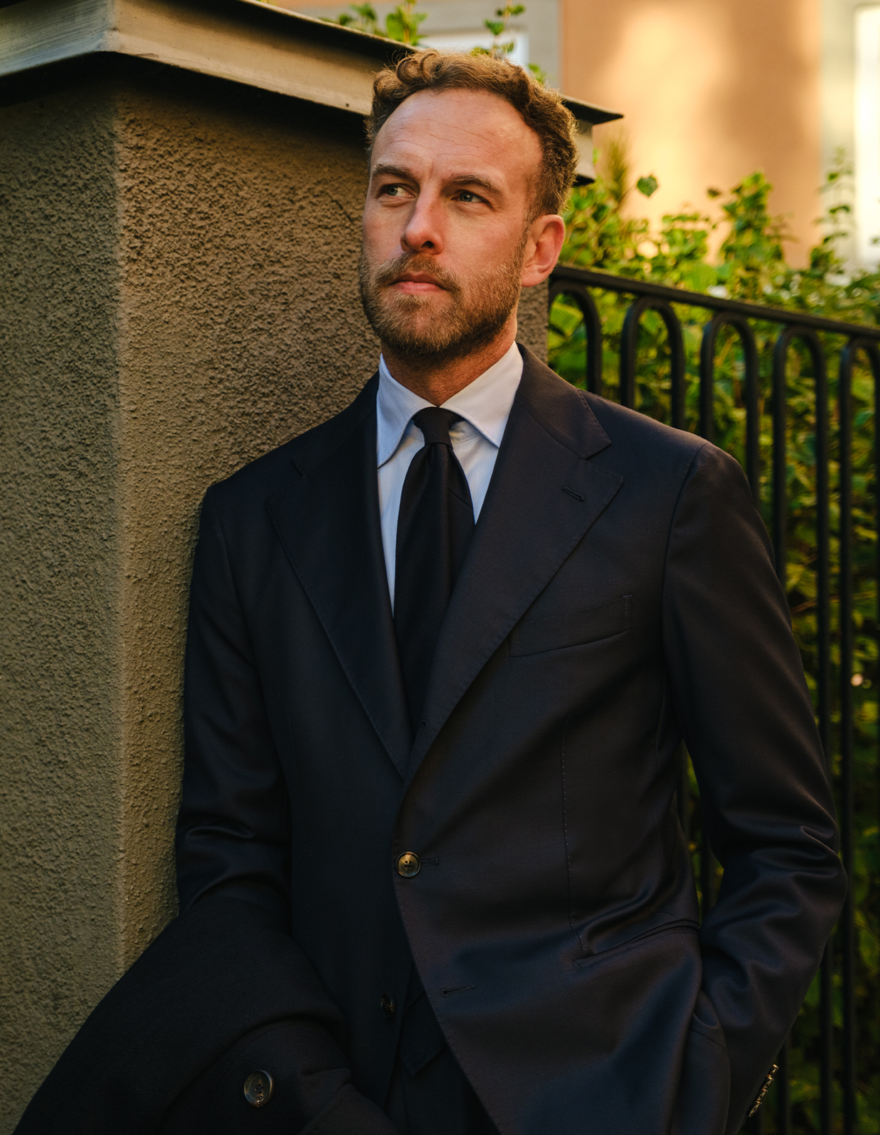 Sartorial Jacket Barberis Ulltwill Navy