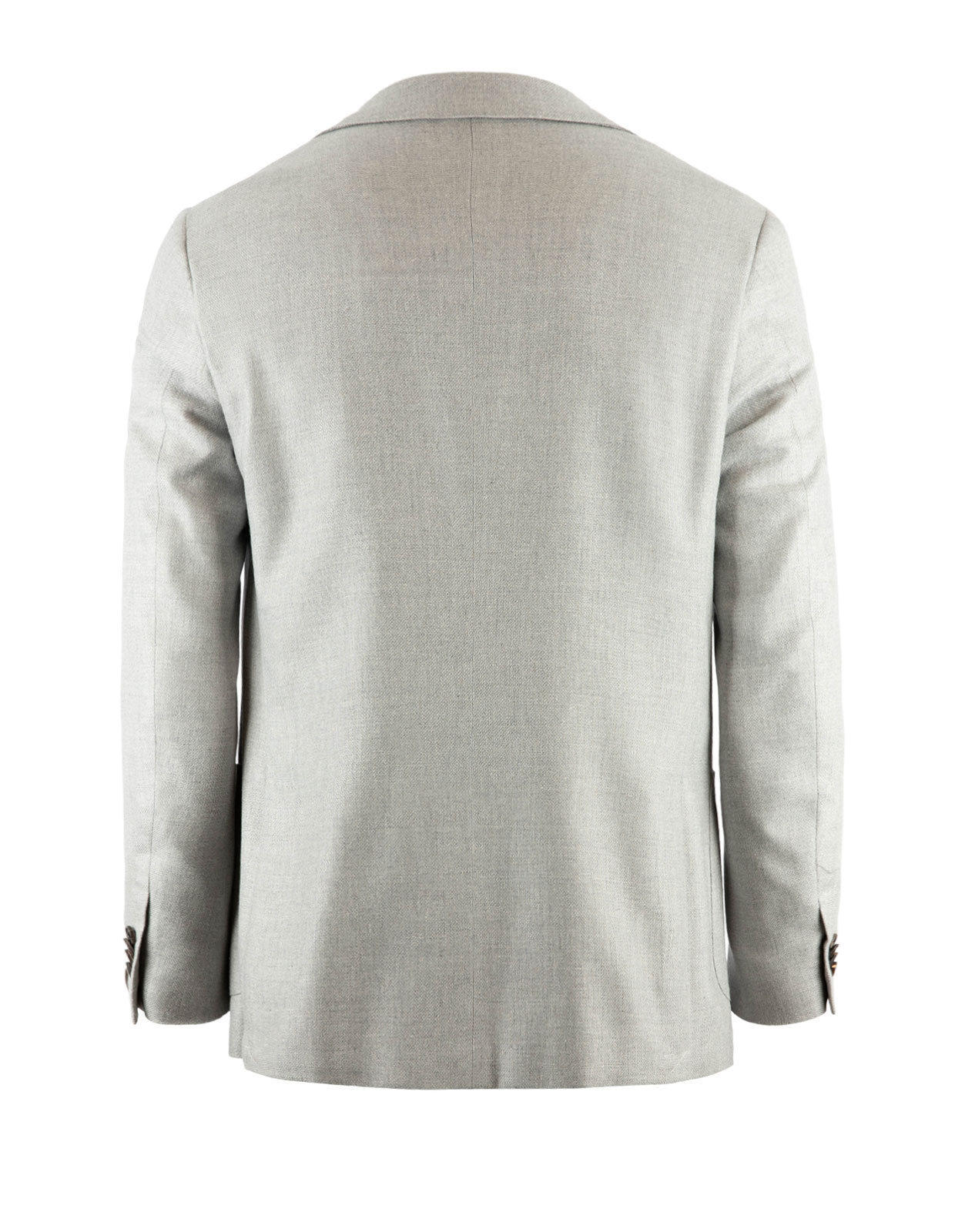 Drop6 Kavaj Siden Ull Twill Ljusgrå