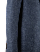 Drop7 Kavaj Ull Hopsack Patch Pockets Navy 50