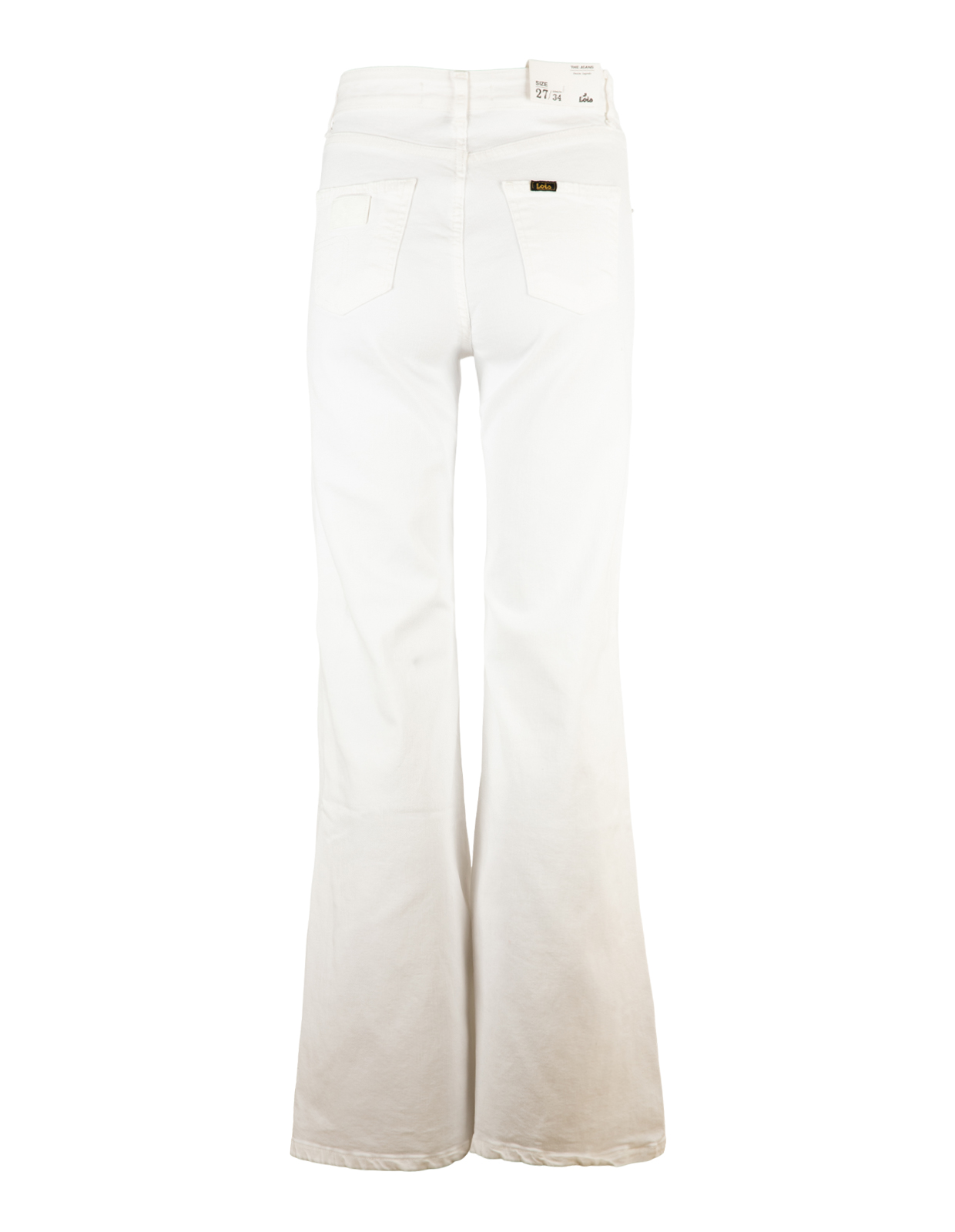 Palas Wide Jeans Vit