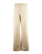 Rosa Linnebyxa Beige
