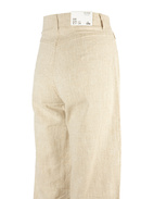 Rosa Linnebyxa Beige