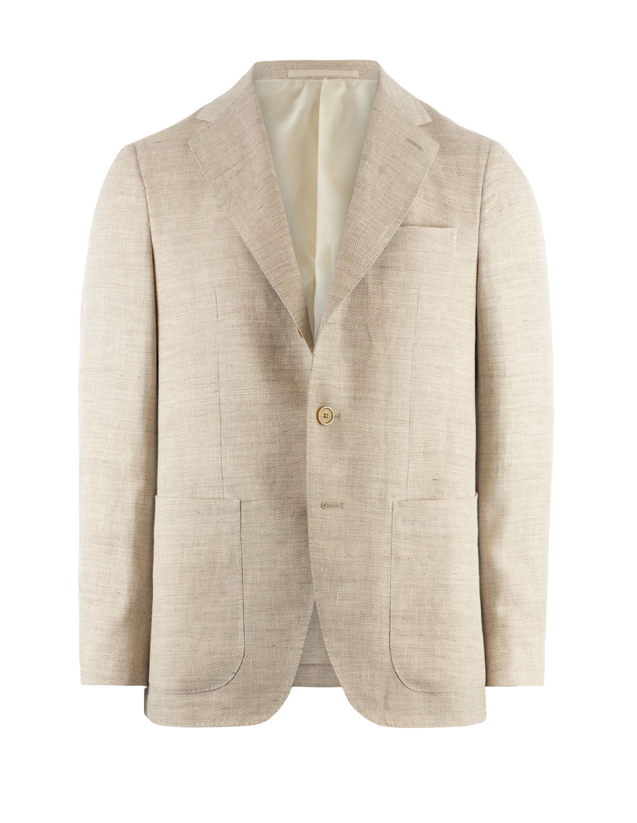 Aida Kavaj Linne Fiskbensmönster Beige 50