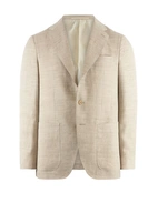 Aida Kavaj Linne Fiskbensmönster Beige 50