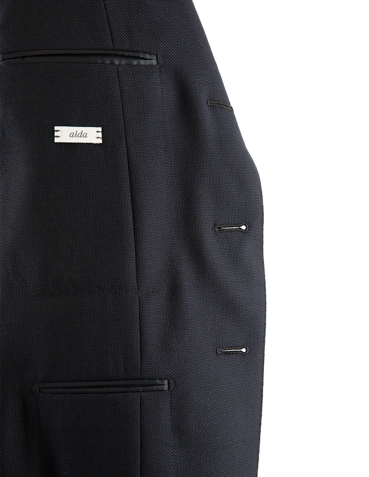 Aida Kavaj Hopsack Ull Navy