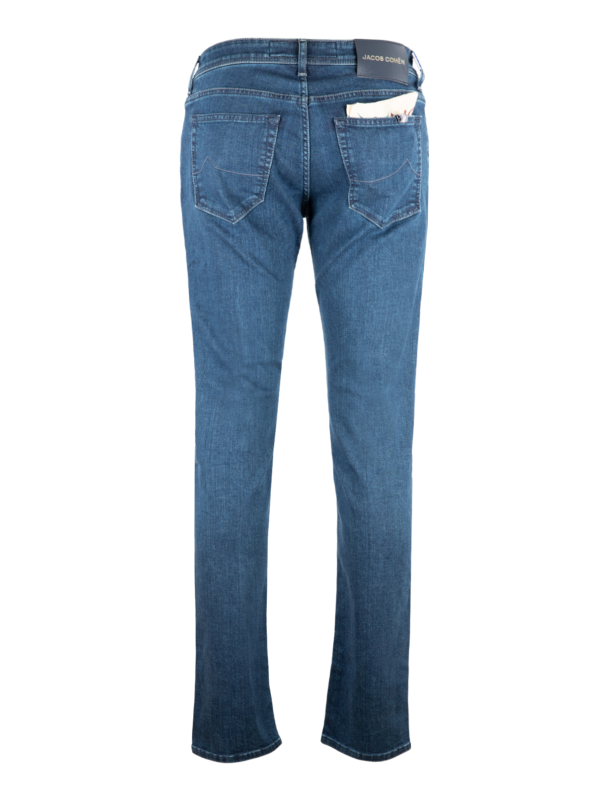 Nick 622 5Pkt Stretch Denim Blå