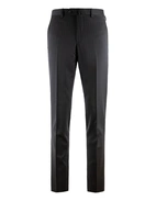 Aida Kostym Ull Kritstrecksrandig Navy