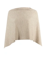 Paris Poncho Ljusbeige One Size