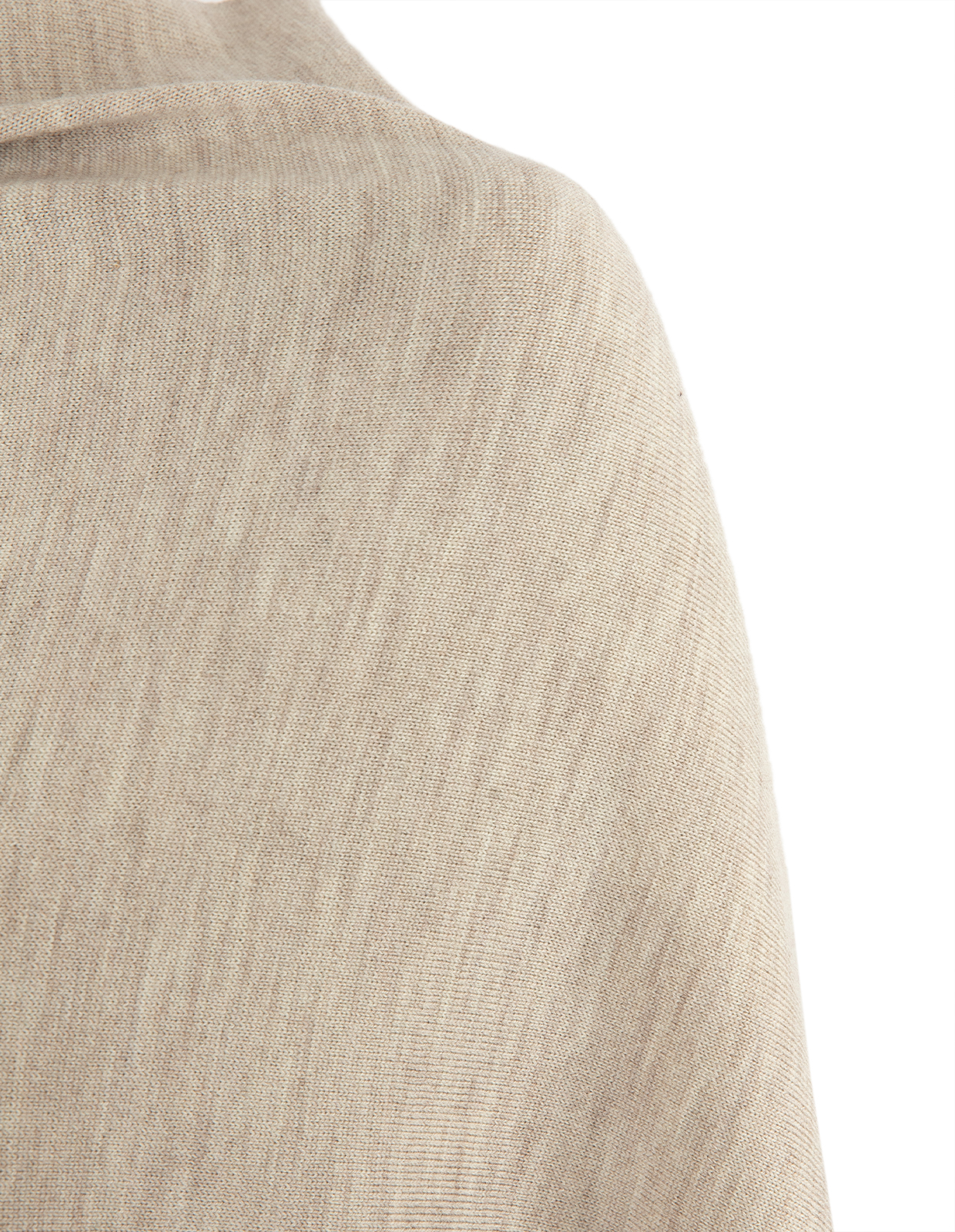 Paris Poncho Ljusbeige One Size